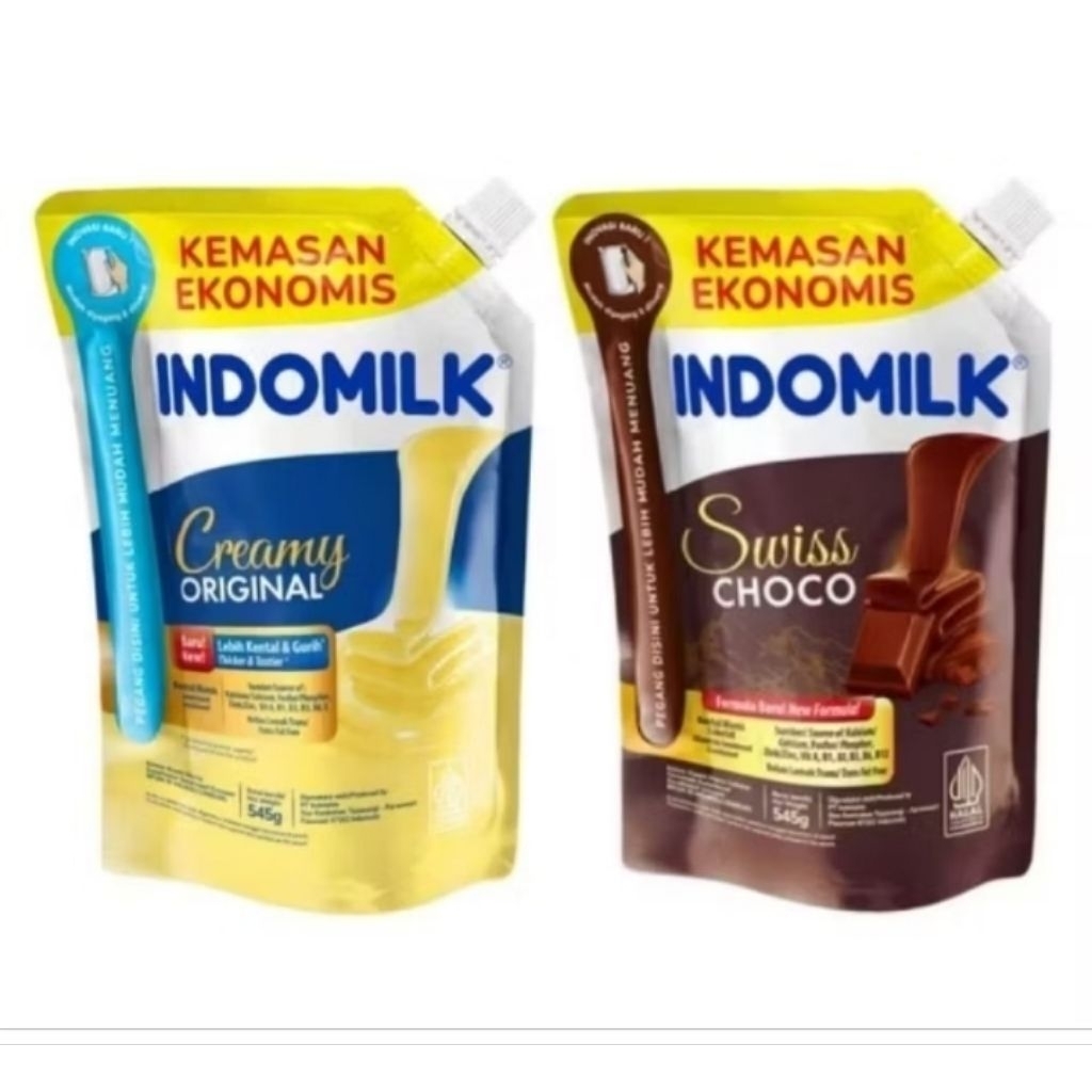 

Indomilk Pouch Cokelat/ Creammy @545ml x 5 pcs