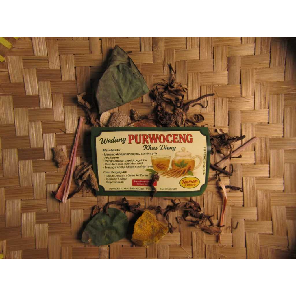 Wedang purwoceng 10saset asli dataran dieng