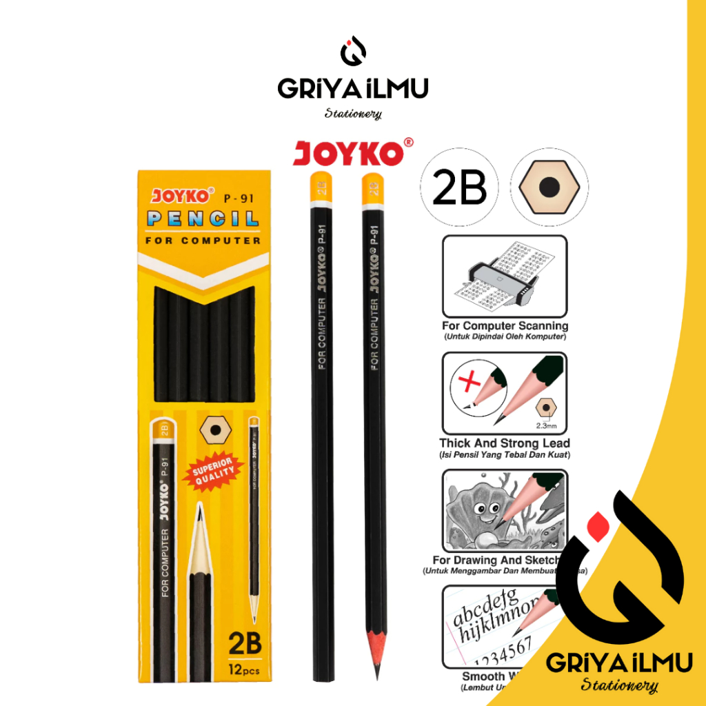 

Pensil JOYKO P-91 1pak (023028)