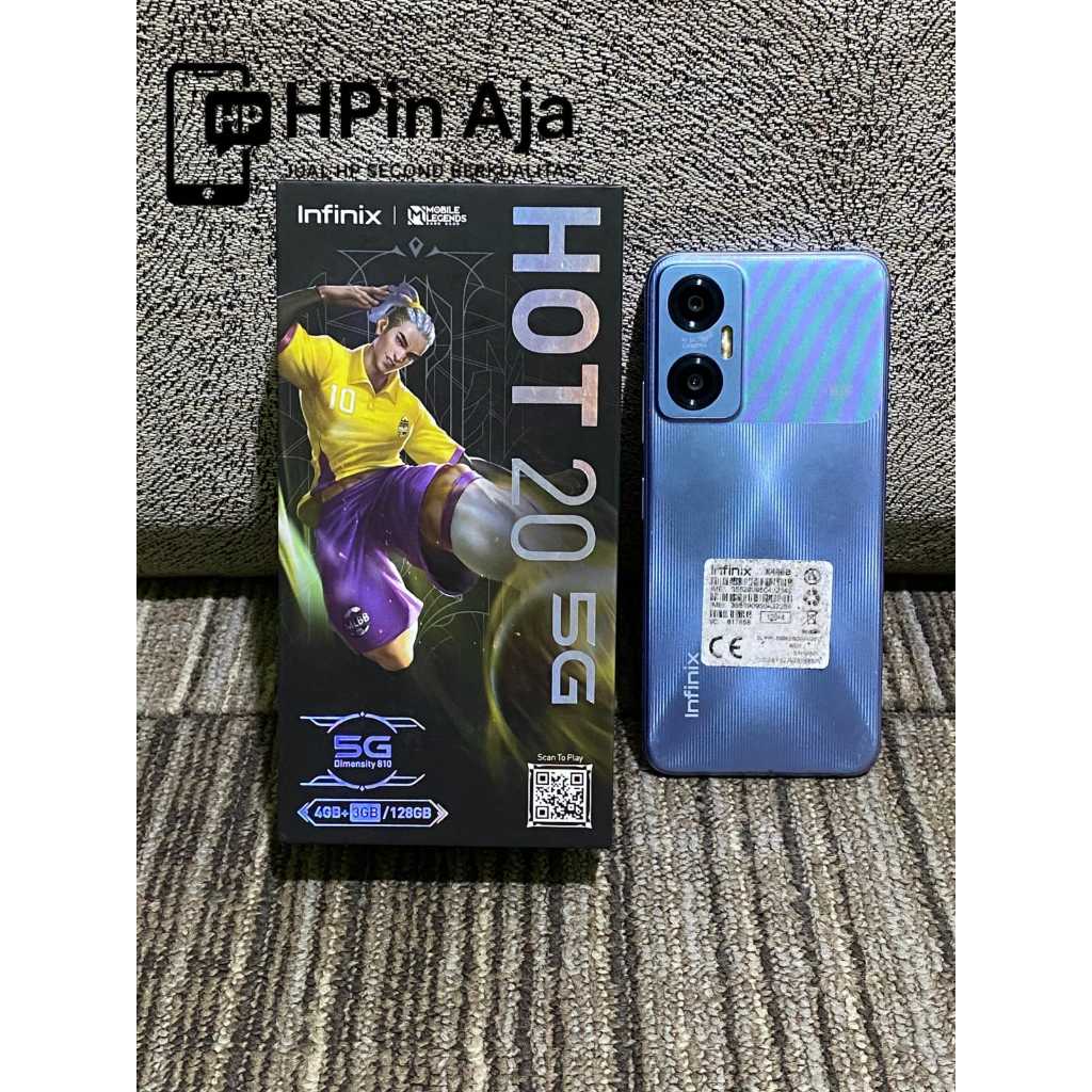 INFINIX HOT 20 5g dan 20s SECOND FULSET