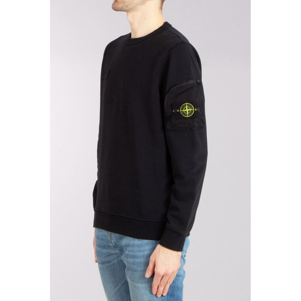 Garment-Dyed Organic Cotton Fleece Sweatshirt