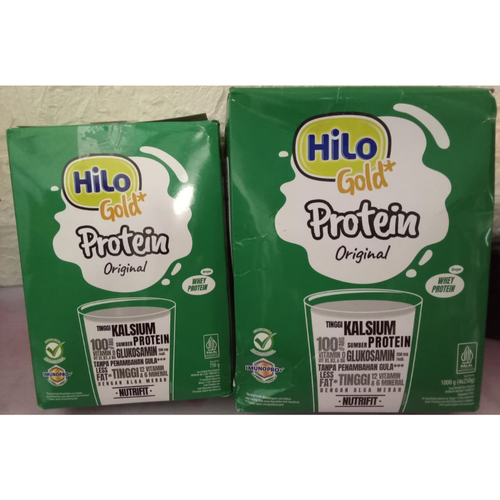 

HiLo Gold+ Protein Original ( dus sedikit penyok)
