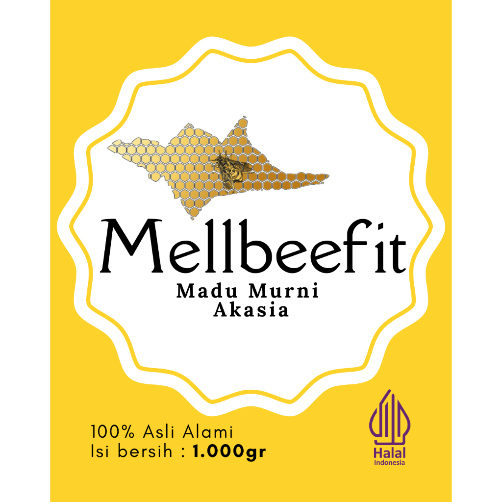 

Mellbeefit - Madu Asli (Sticker)