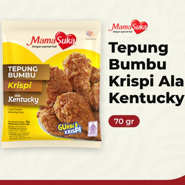 

MamaSuka - Tepung Bumbu Krispi ala Kentucky 70 gr & 210gr