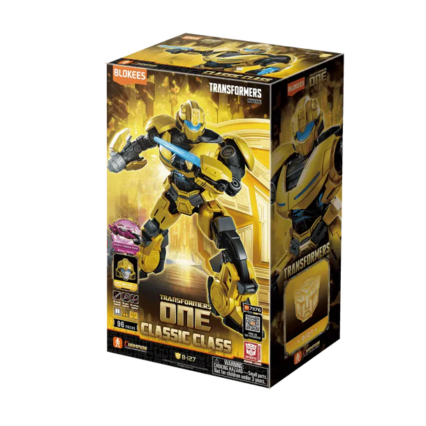 Blokees 71176 Transformers Classic Class CC-15 | Transformers One B-127 Bumblebee of Movie One Figur