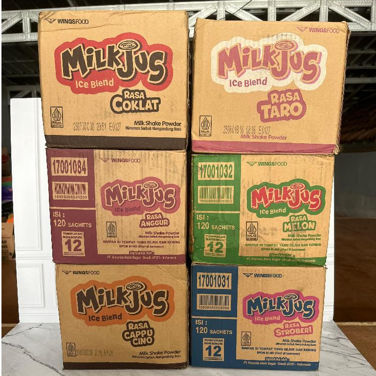 

Milkjus Ice Blend All Variant karton (10 x 12 x 25gr)