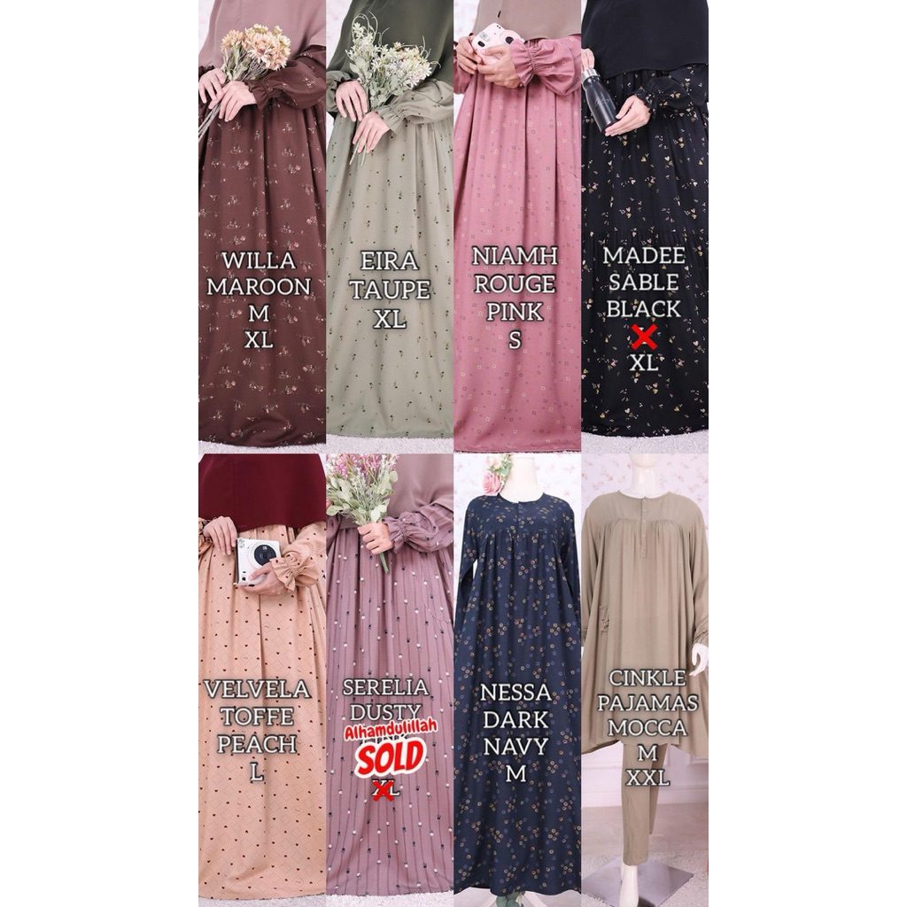 DITSY SEPTEMBER 2025 TERBARU || LITTLE DITSY AILSA PLUM || SEARA DUSTY PINK || DOSS PICKLE