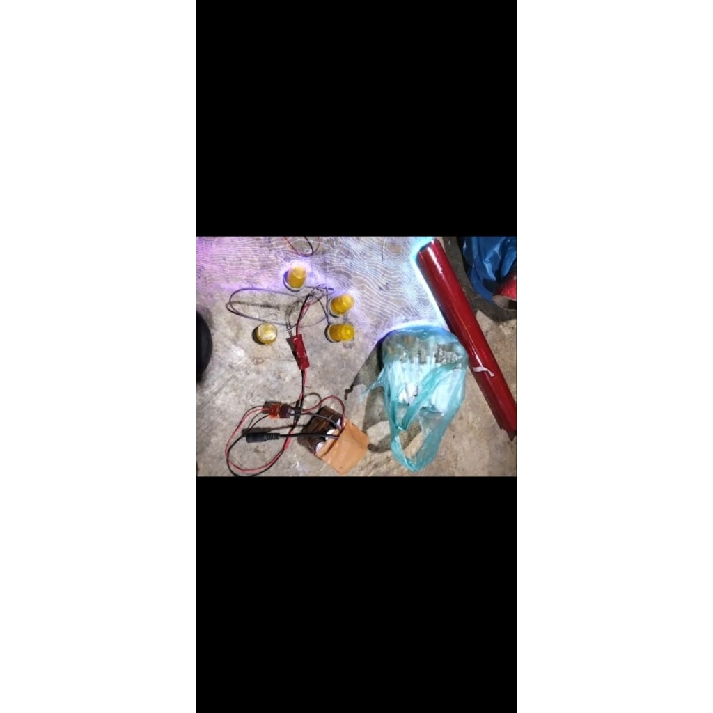 lampu rotariy miniatur truk traktor