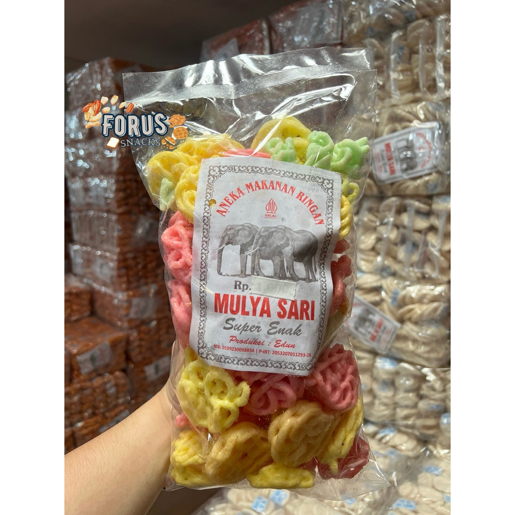 

Kerupuk Klenteng // Kerupuk Mawar Warna Cap MULYASARI RENYAH Jaminan KRIUK 1 PAK BESAR 200 gr
