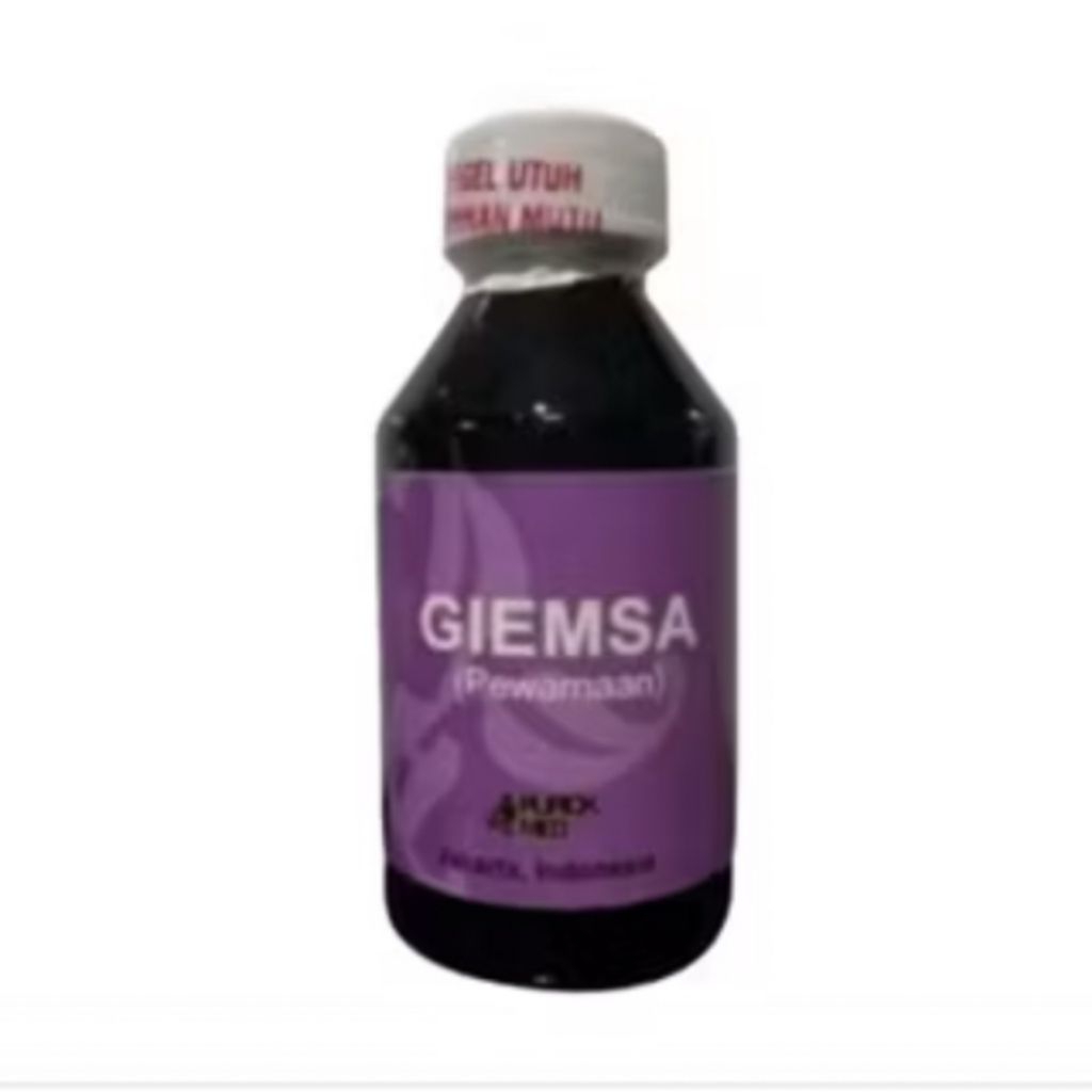 

Giemsa 100ml / Pewarna Laboratorium / Pewarnaan Giemsa
