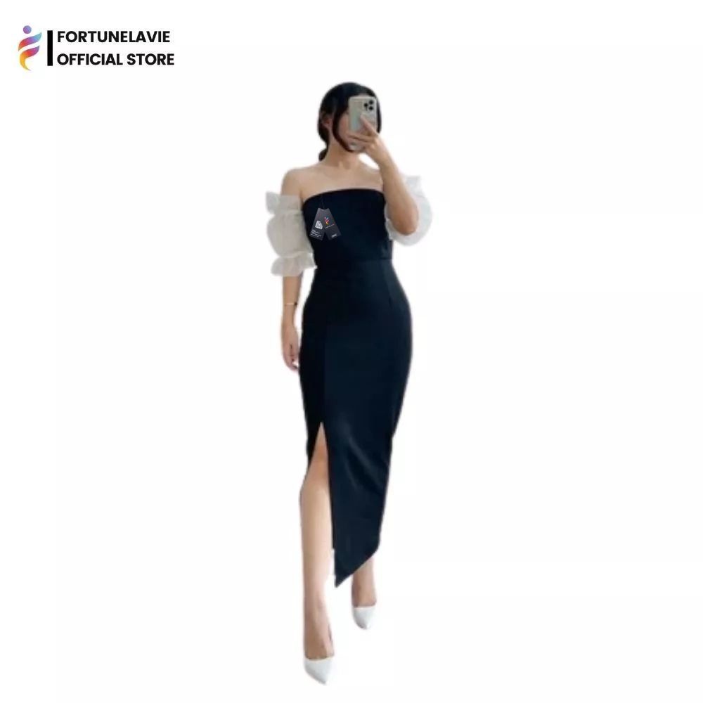 FORTUNELAVIE - Laine Dress Pesta