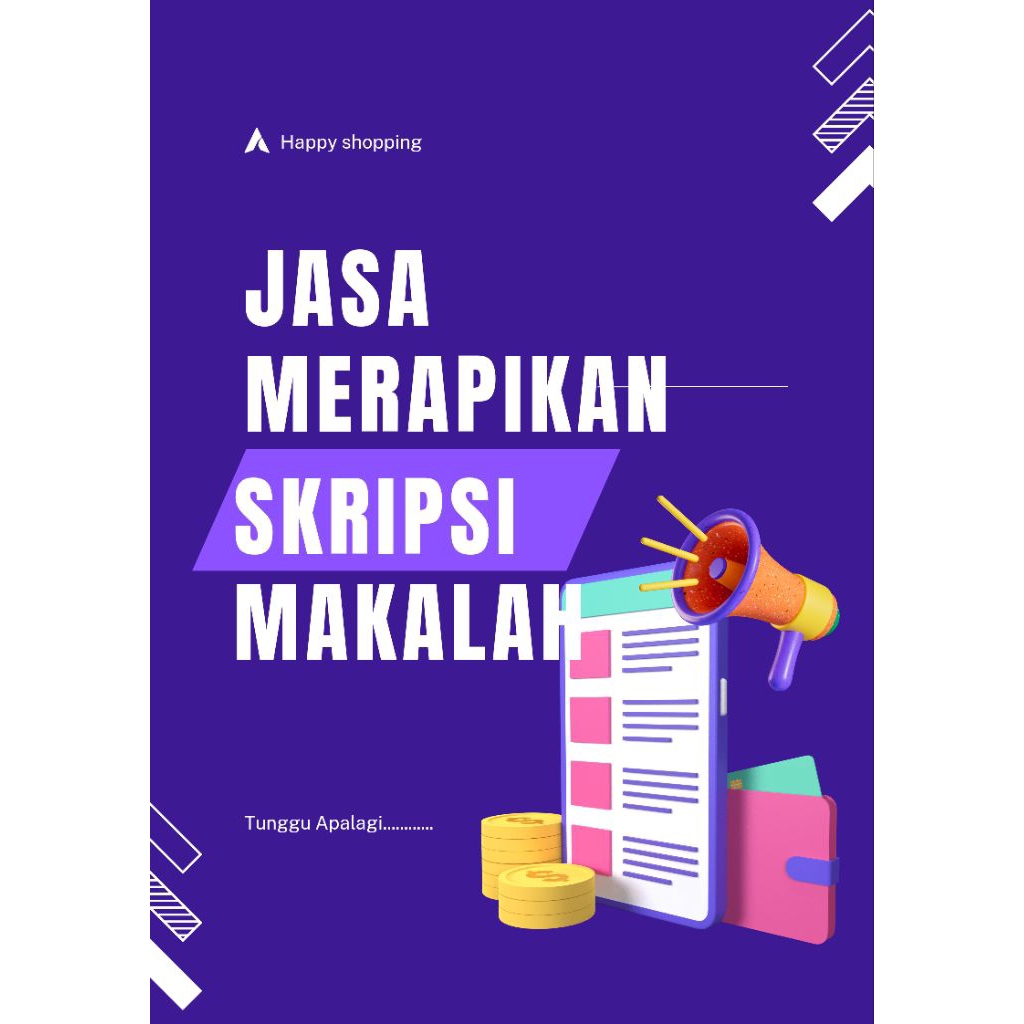 JASA MERAPIKAN SKRIPSI DAN MAKALAH