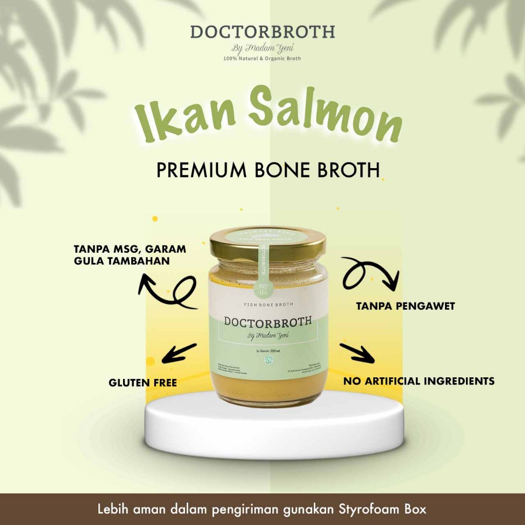 

Ikan Salmon Bone Broth DOCTORBROTH