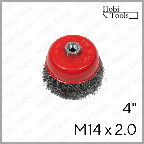 SIKAT KAWAT MANGKOK GERINDA 4" - CUP BRUSH 4 INCH