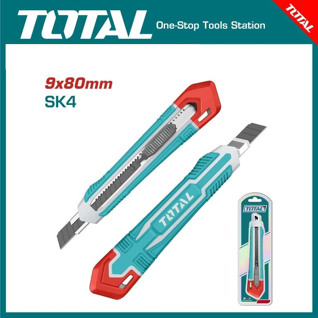 

TOTAL Pisau Cutter Snap-Off Blade Knife THT5110925