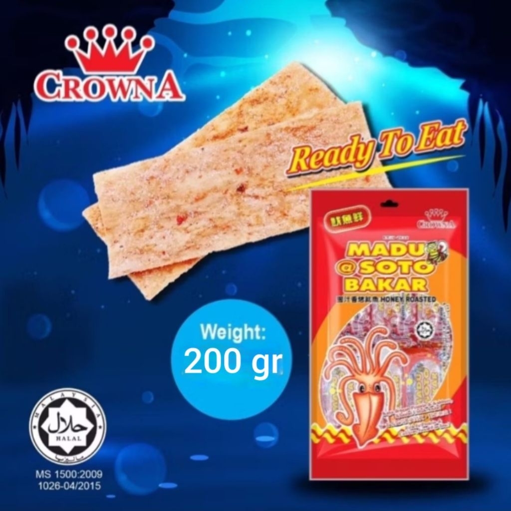 

snack madu sotong bakar / spice / KK rasa original