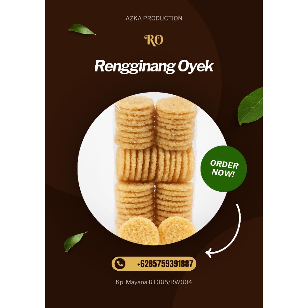 

RO~Rengginang Oyek~Rengginang Singkong