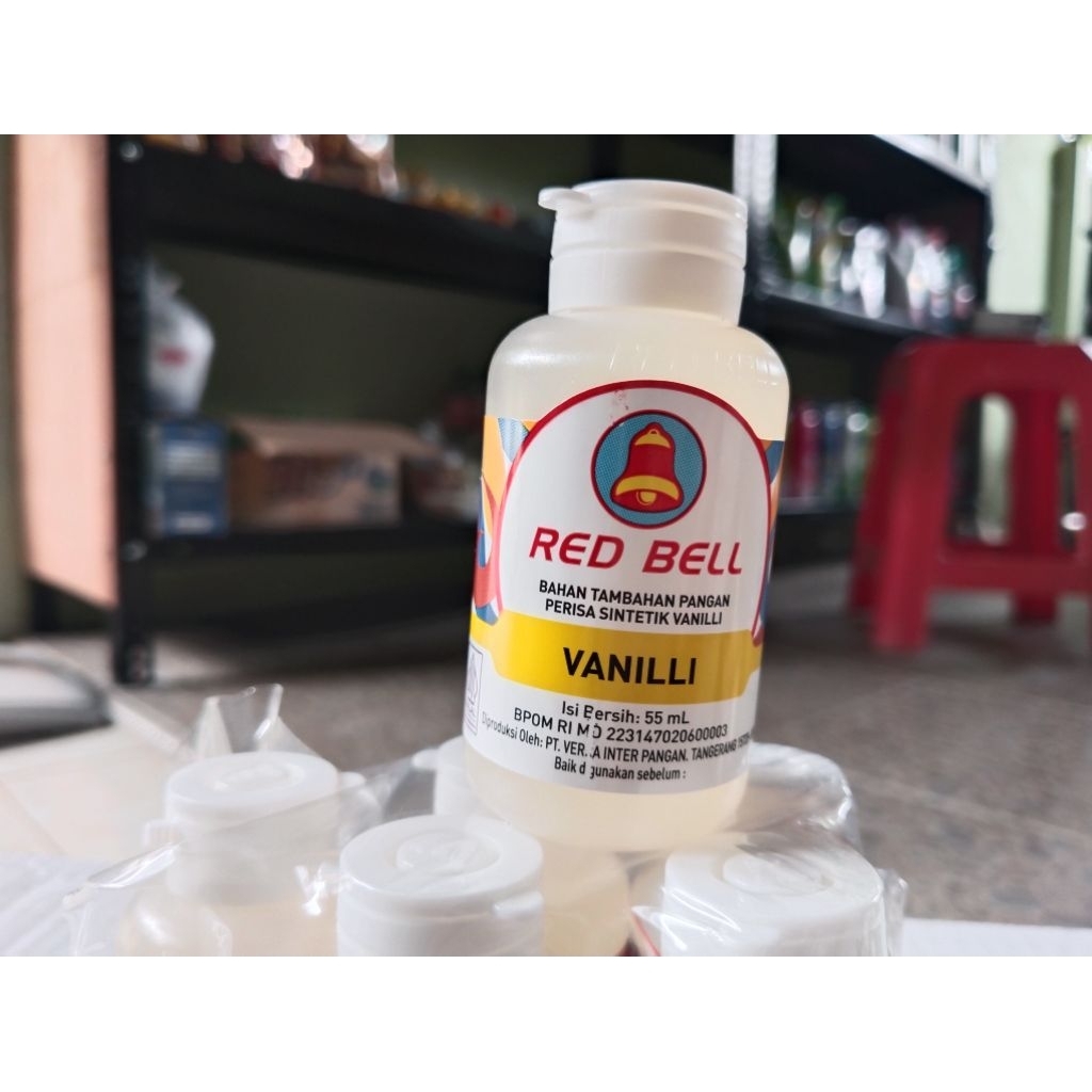 

Red bell pasta Vanilli 55 ml / Vanila cair / perissa /pewarna makanan