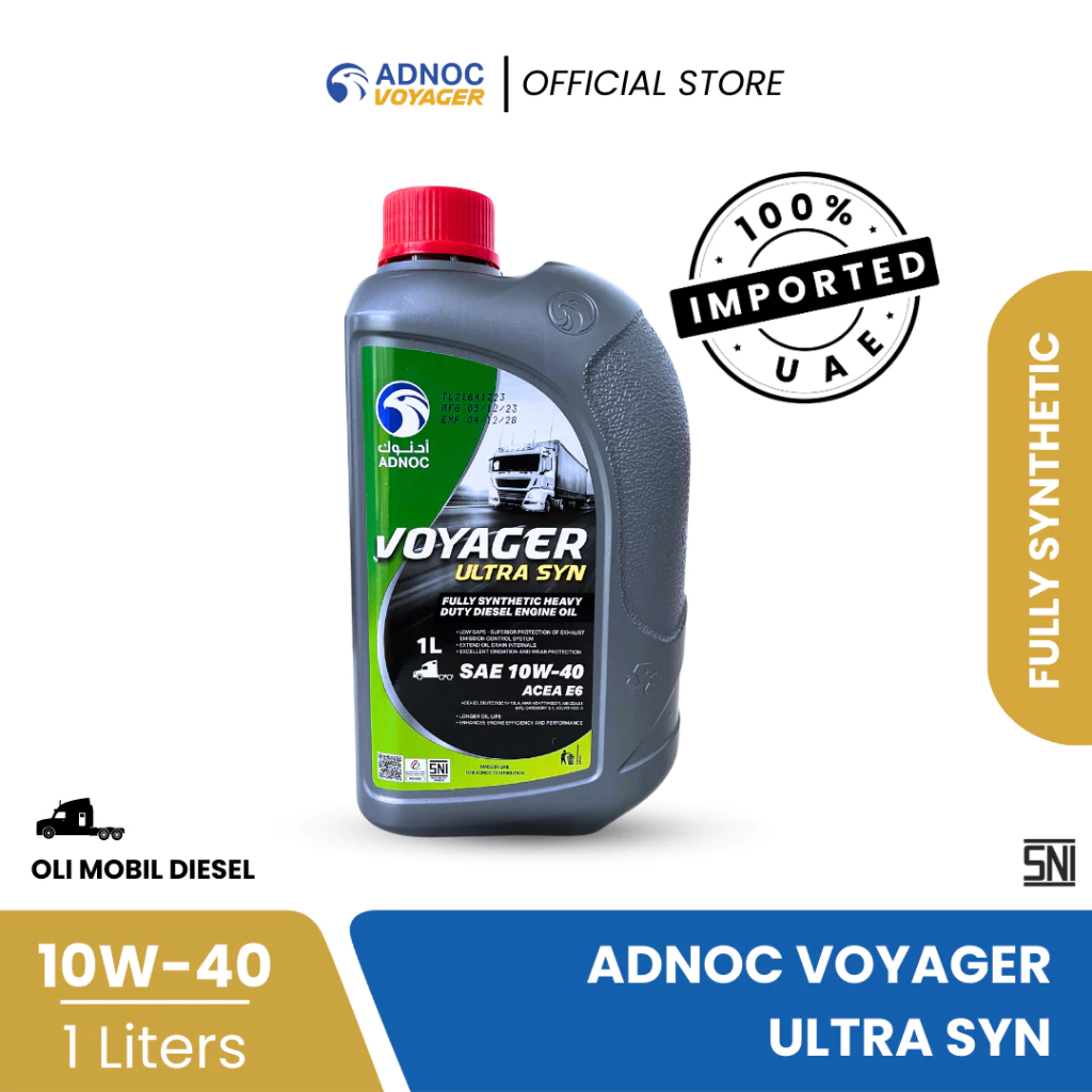 ADNOC Voyager Ultrasyn 10W40 Low SAPS Diesel