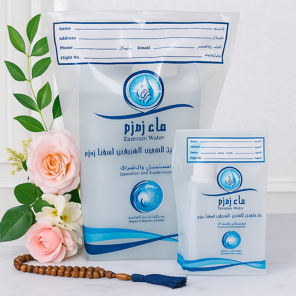 

Air zam zam asli kemasan jerigen 5 liter