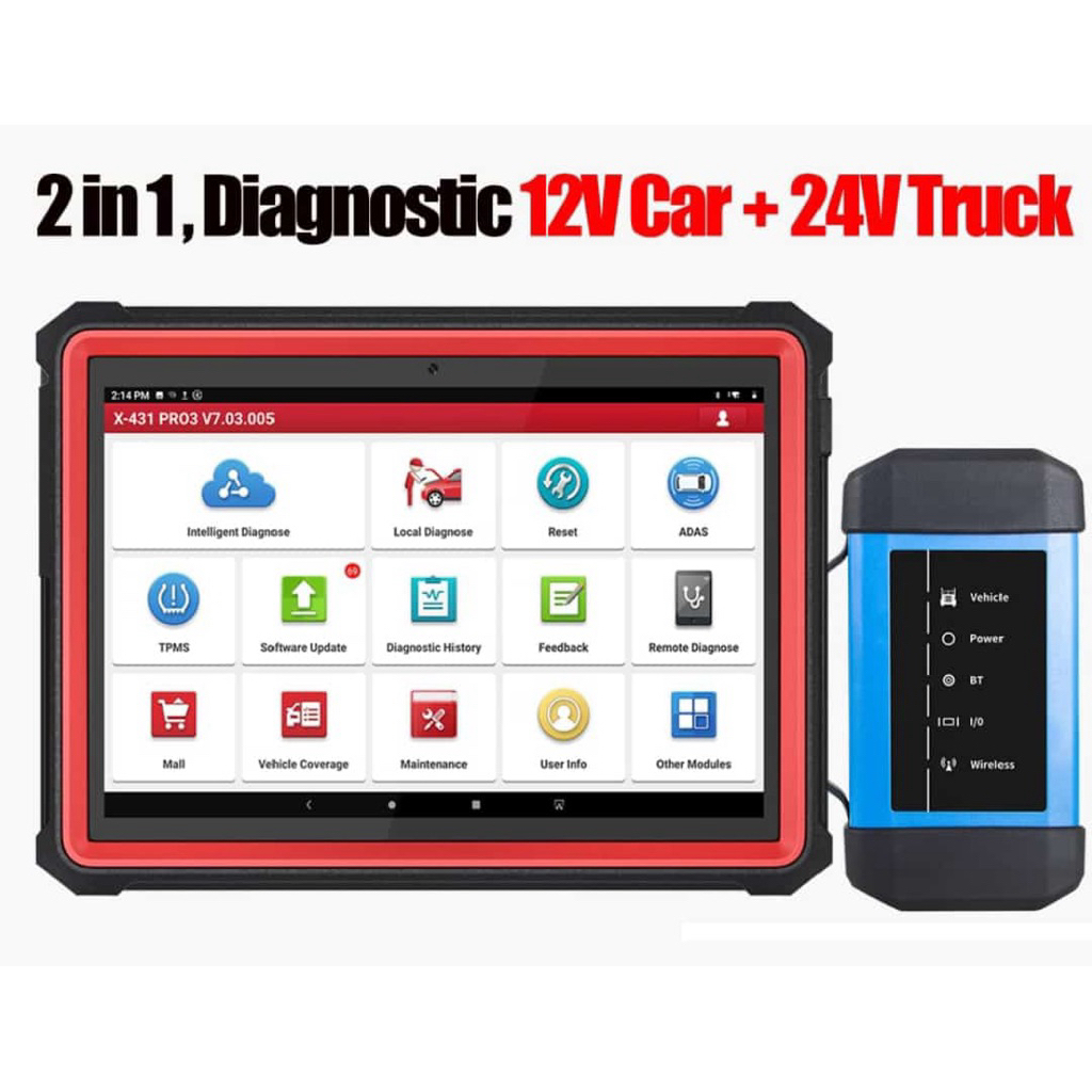 scanner profesional launch x431 pro3s hd