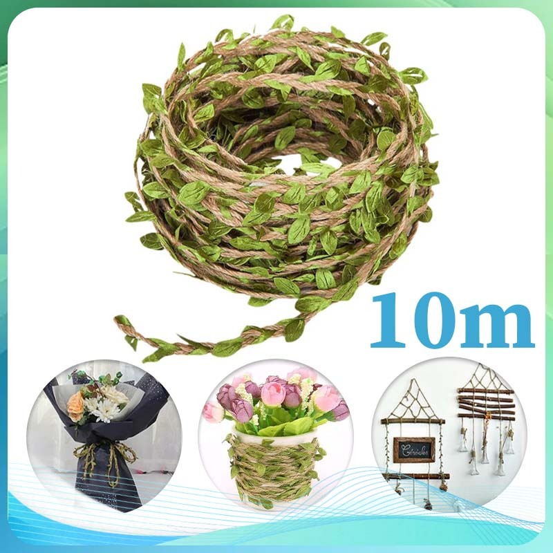 

Tali Pita Goni Jute Rope Leaf Tali Pita Goni Daun 10m Tali Goni Motif Daun Hijau Hiasan Frame Dan Dekorasi