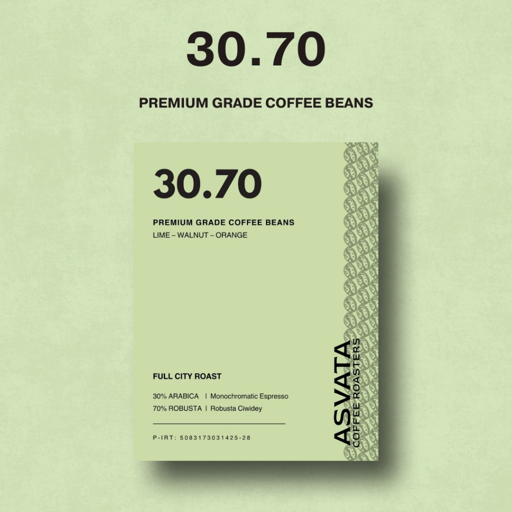 

Biji Kopi 30.70 200 Gram Premium Grade Arabica Robusta