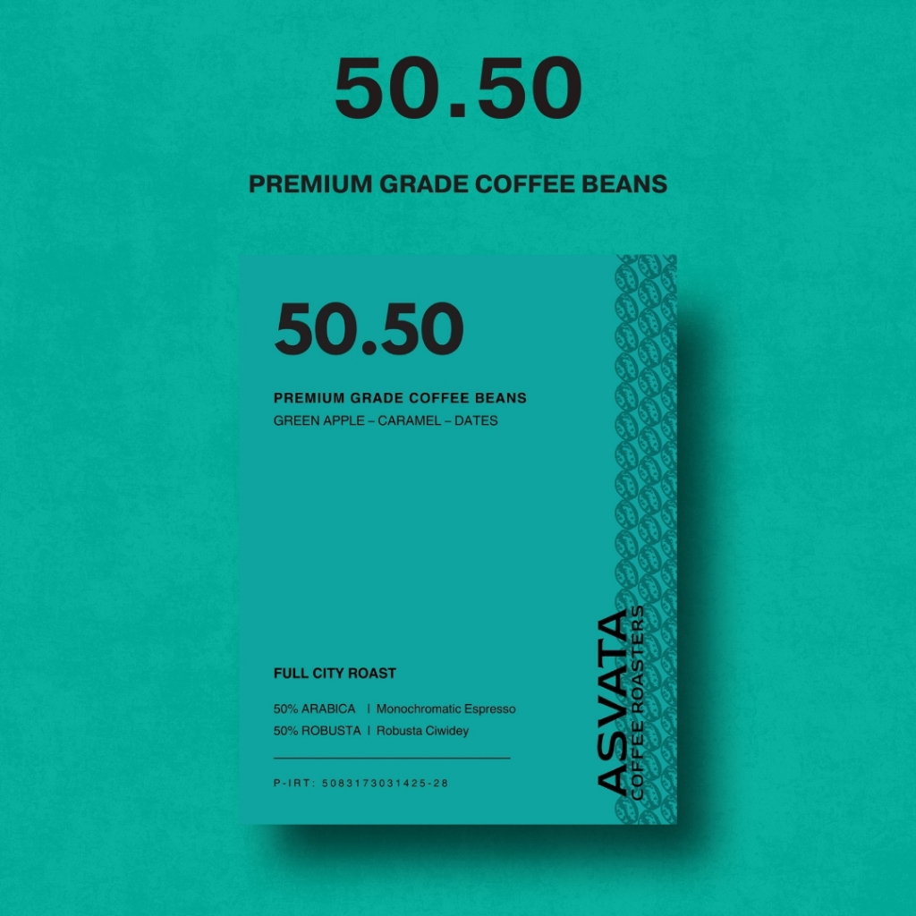 

Biji Kopi 50.50 1 KG Premium Grade Arabica Robusta