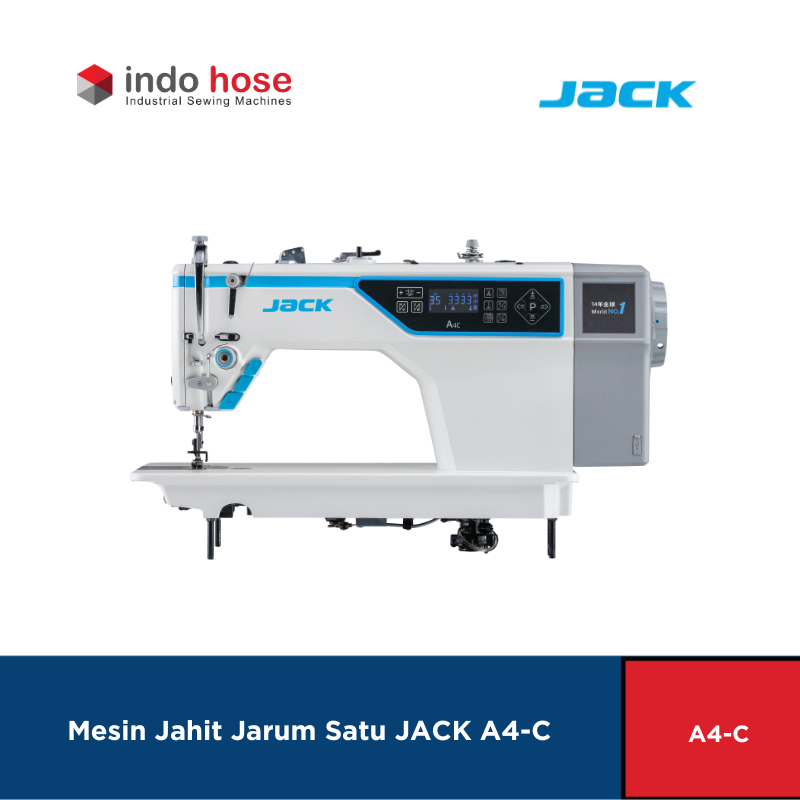 Mesin Jahit Industrial JACK A4-B - Kapasitas Tinggi dan Otomatis