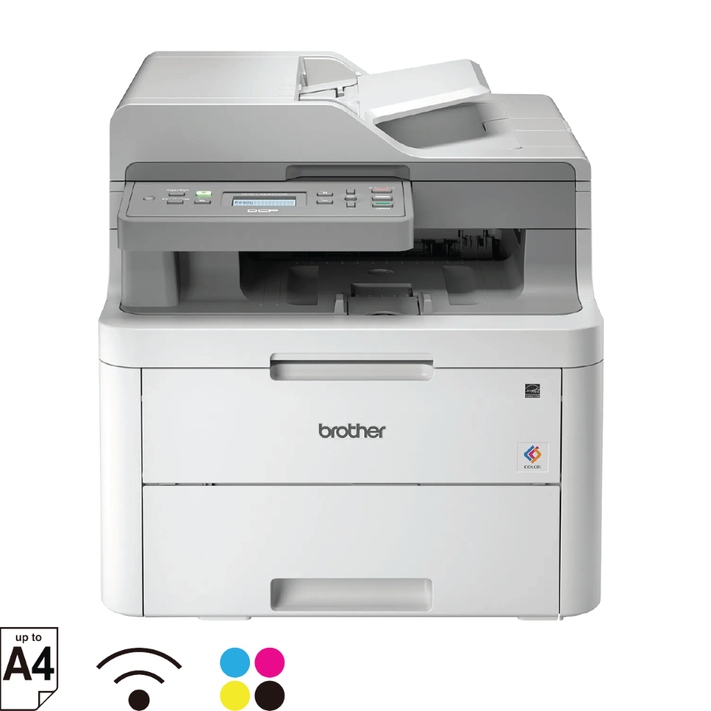 Printer Brother DCP-L3551CDW Laser Warna All-in-One Wireless + Duplex + ADF – Print Scan Copy – Gara