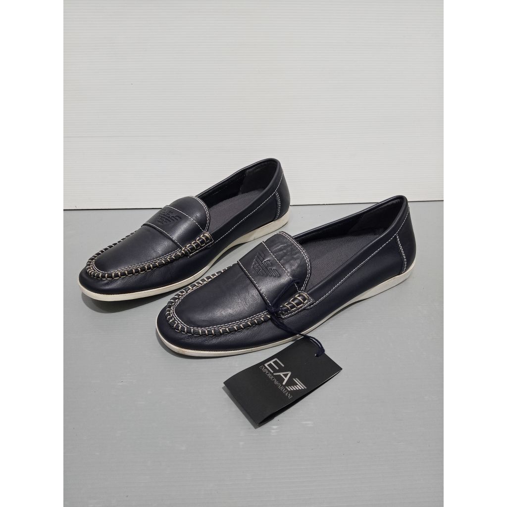 Sepatu ARMANI JEANS Slip on size 42 Original Made in Indonesia