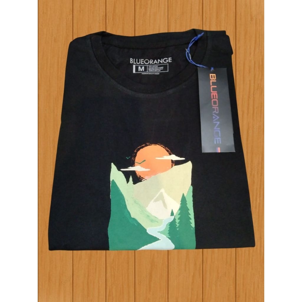 Kaos Blue Orange Original