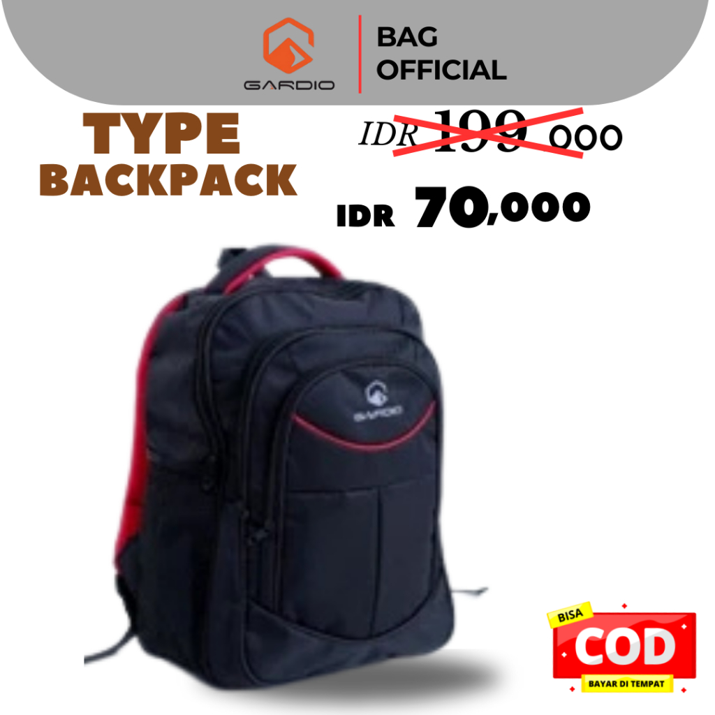 ransel gardio, backpack,tas Tas ransel gardio, backpack,tas sekolah tas remaja tas baju tas ransel s