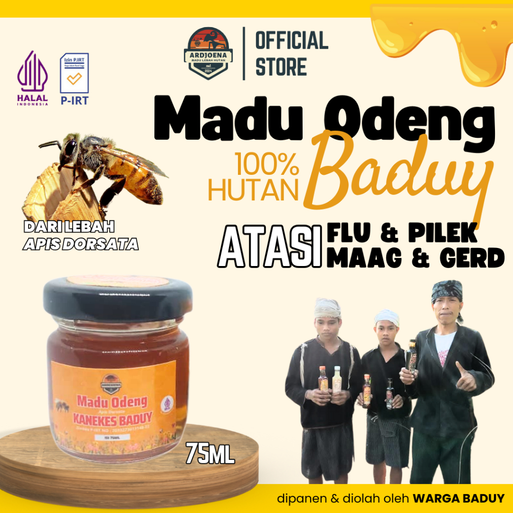 

Madu Merah Asli Baduy 75 ML | Madu Hutan Baduy