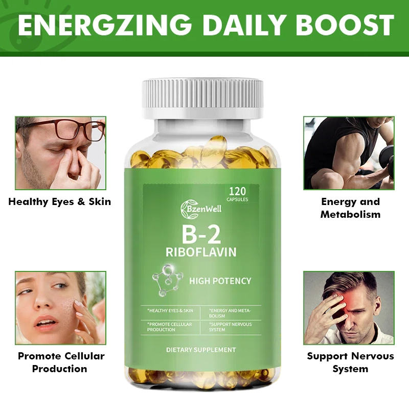 ATASI MATA LELAH & KULIT KERING BEWORTHS Vitamin B2 300mg High Dose - Untuk Energi Seluler & Metabol