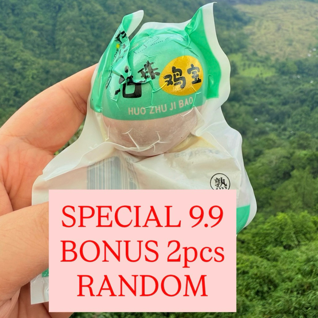 

BONUS 2pcs TELOR BALUT - SPECIAL 9.9 JANGAN DI CHECKOUT
