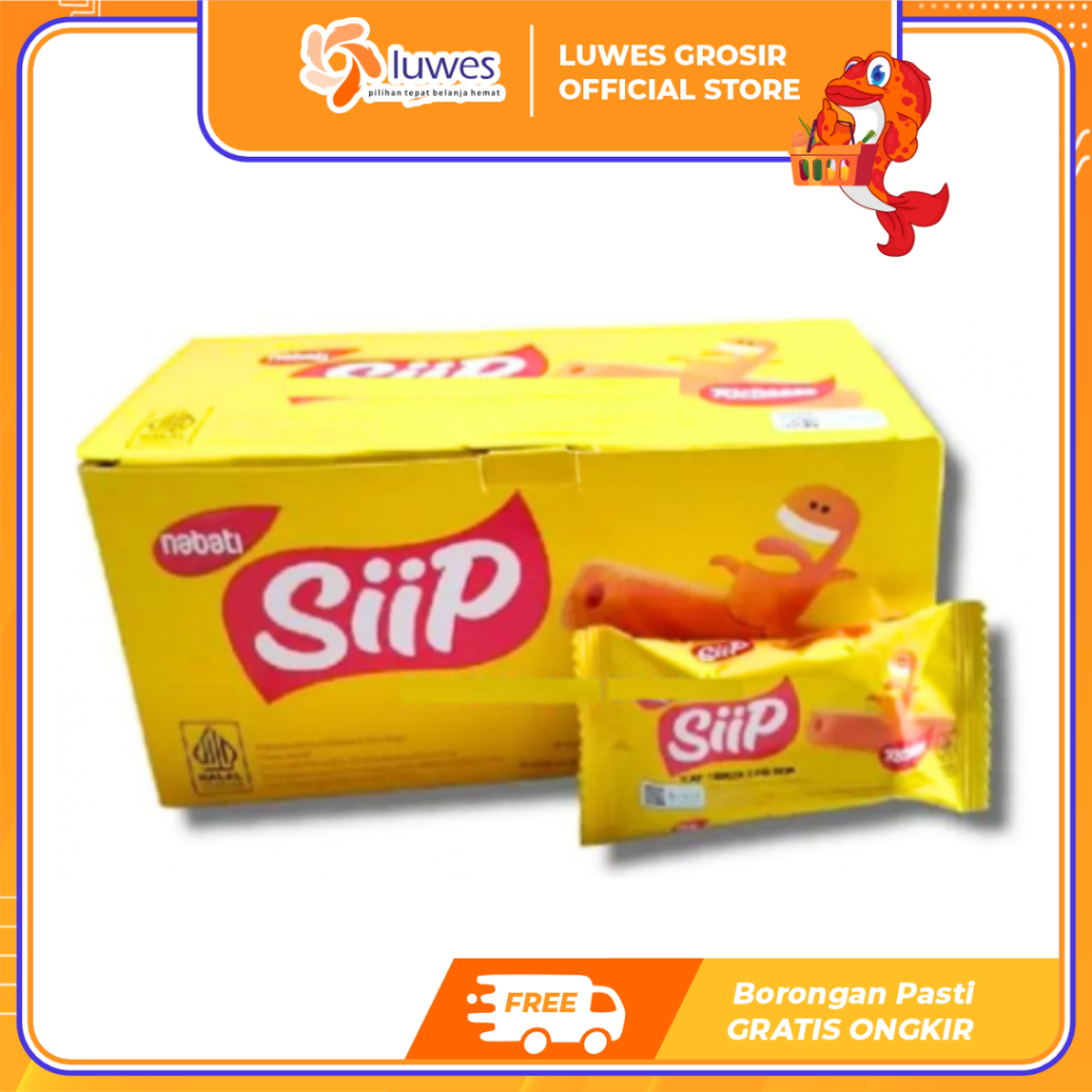 

[GROSIR] Nabati Siip Rasa Keju 1 Box Isi 20 Pcs Murah