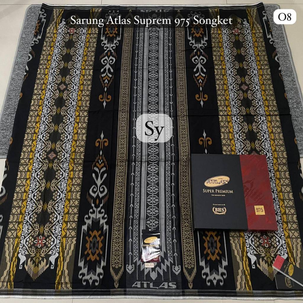 Sarung Atlas Super Premium 975 Motif BHS