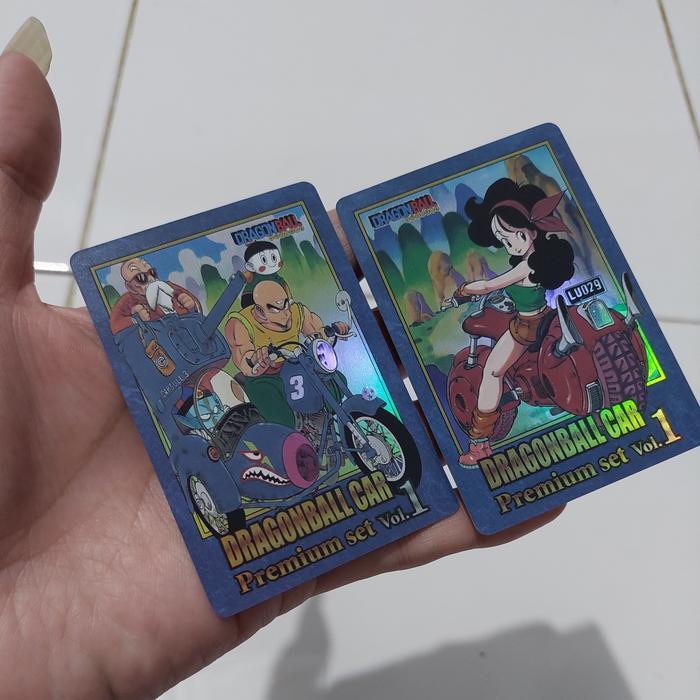 Kartu Dragon Ball Premium Race Goku Friend Set 2 Fancard