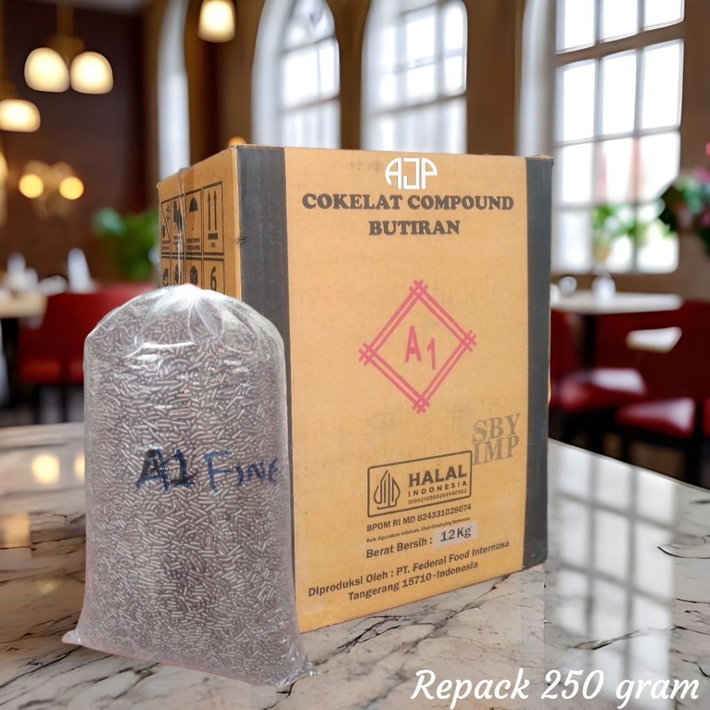 

Meses / Mesis Cokelat Compound A1 | Repack 250 gr