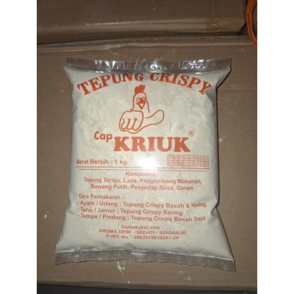 

Tepung crispy CAP KRIUK 1 KG