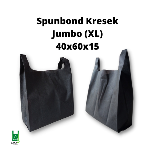 LUSINAN Doy Spunbond - Kresek Spunbond Jumbo XL 40x60x15 | Tas Kain Spunbond Goodie Bag