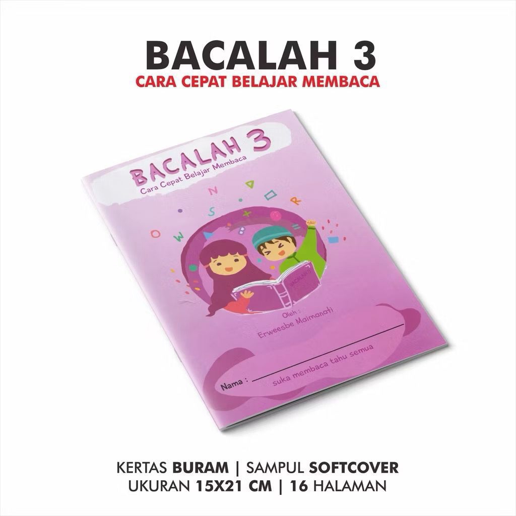 

BUKU BACALAH 3 ISI 10 PCS