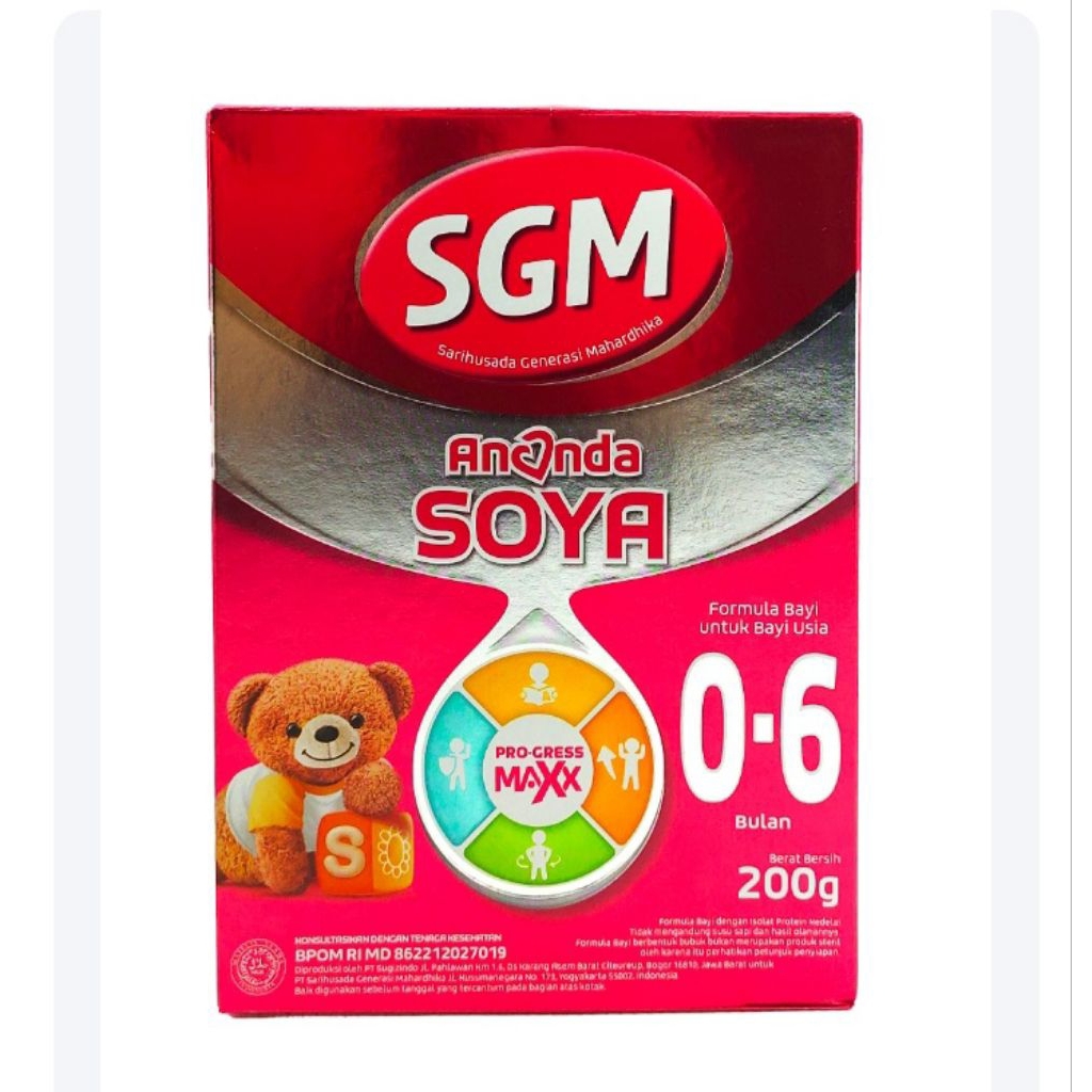 SGM SOYA 0-6 200GR