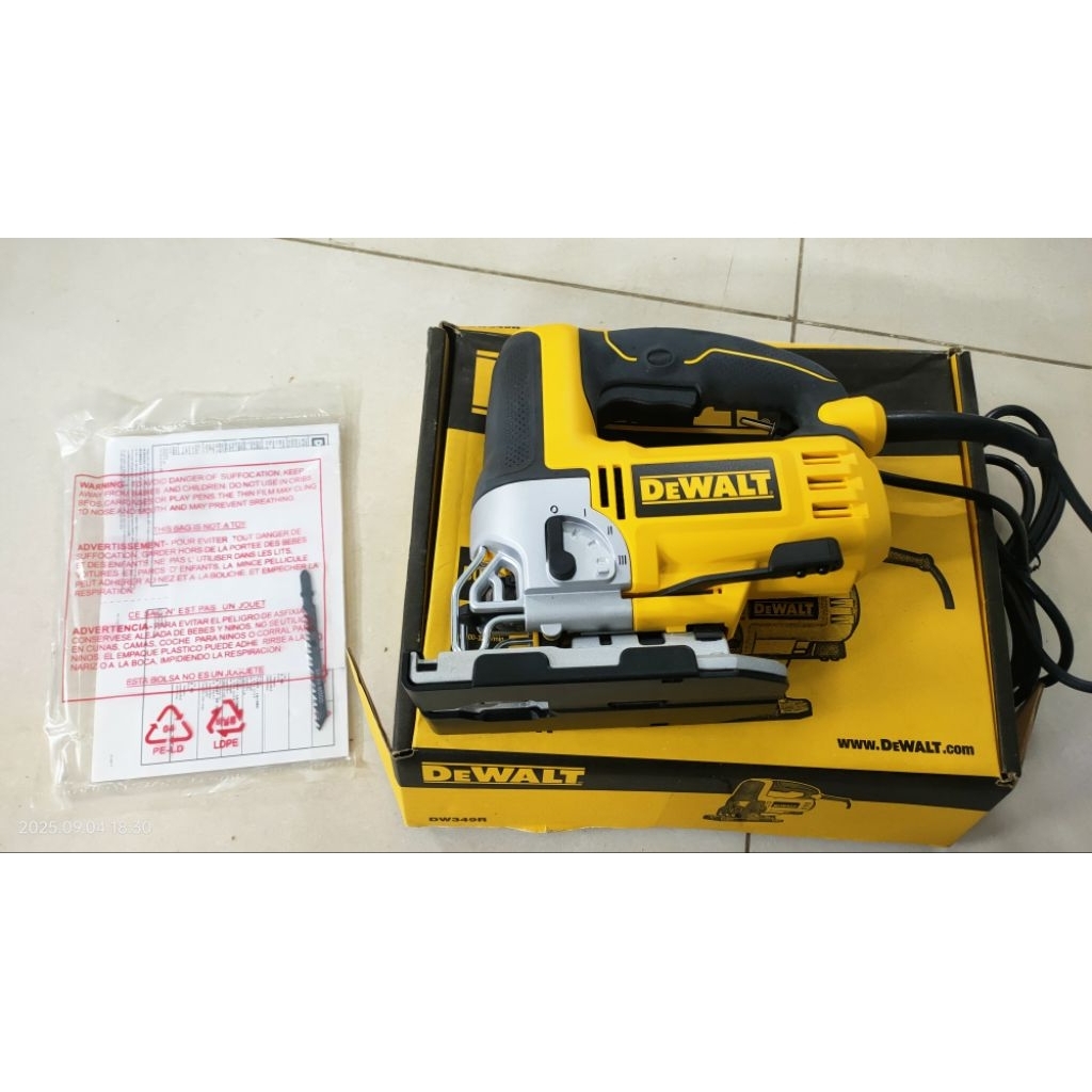DeWALT Jig Saw DW349R - Bekas - Seperti Baru