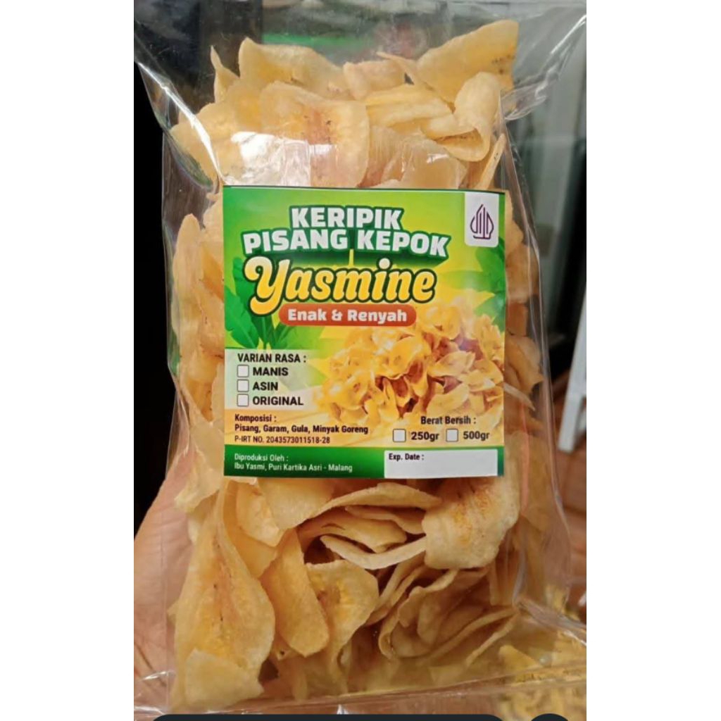 

KRIPIK PISANG KEPOK 250GR