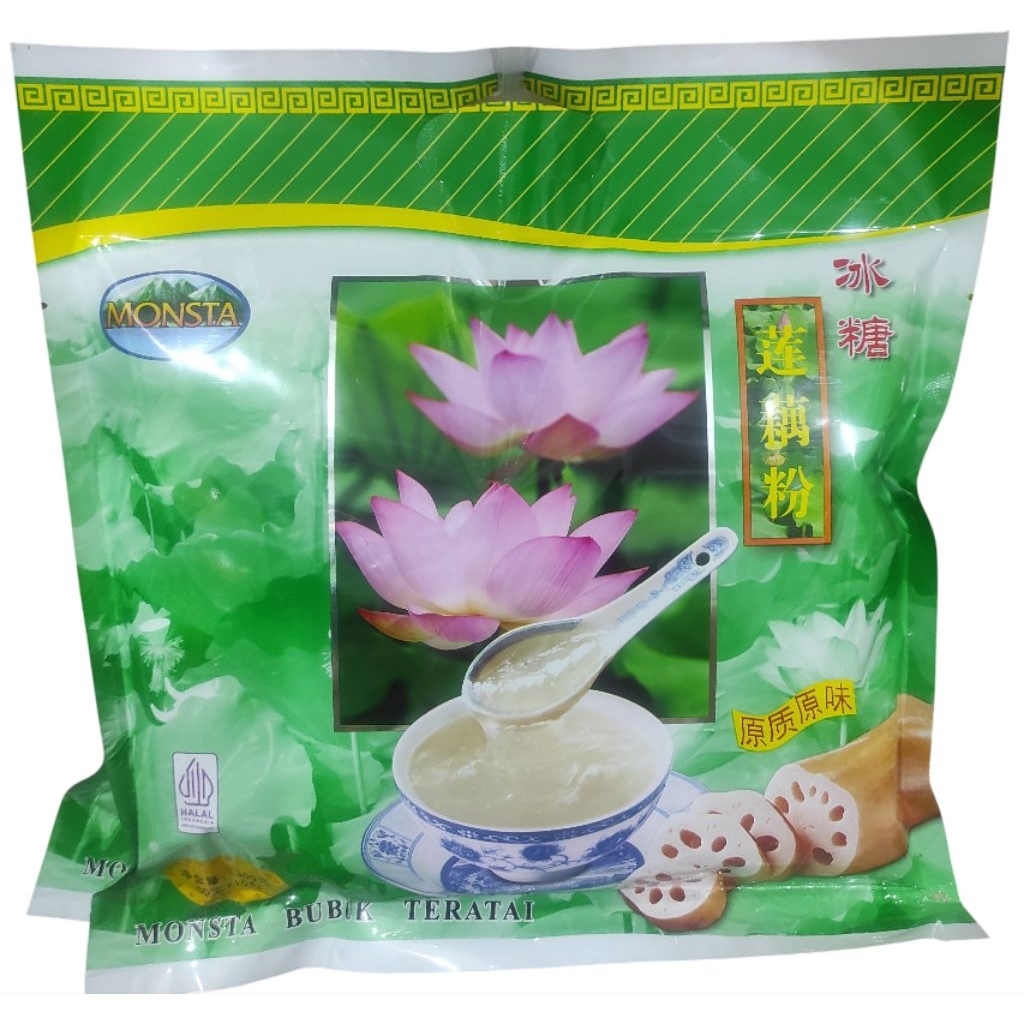 

Monsta Bubuk akar teratai lotus 300gr (30gr x 10s)