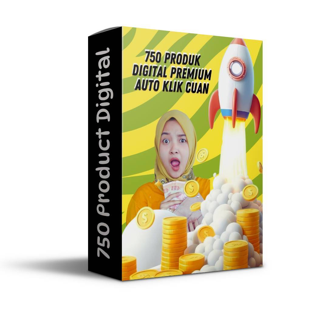 750 Bundle Digital Instan Template, Video Course, Tools Marketing dan Edukasi