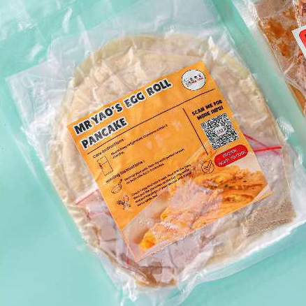 

MR YAO FROZEN TAIWANESE EGG PANCAKE/DAN BING/PANCAKE TELUR TAIWAN (蛋餅) ISI 5 PCS