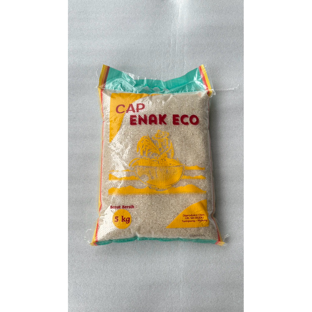 

Beras Cap Enak Eco Kemasan 5 kg ( Punel dan Wangi)